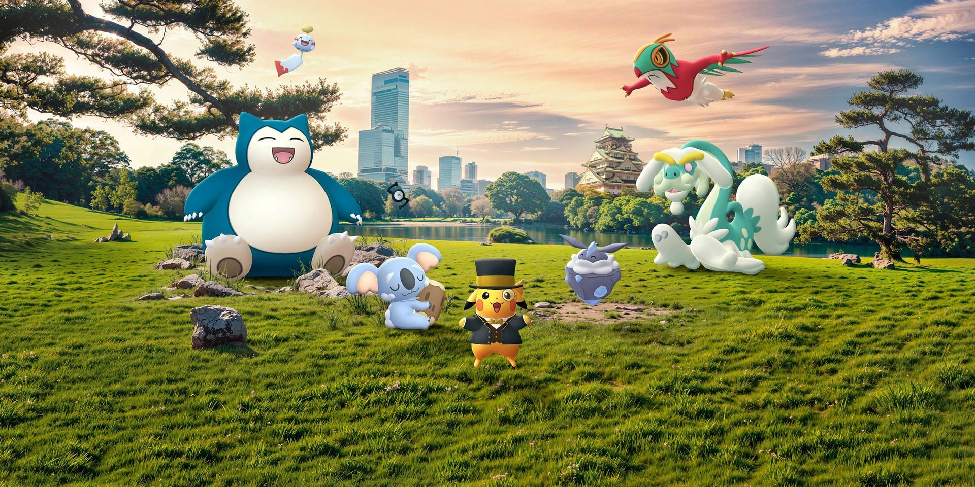 Formal Pikachu with yellow accent at Pokemon GO Fest 2025 (Image via TPC)